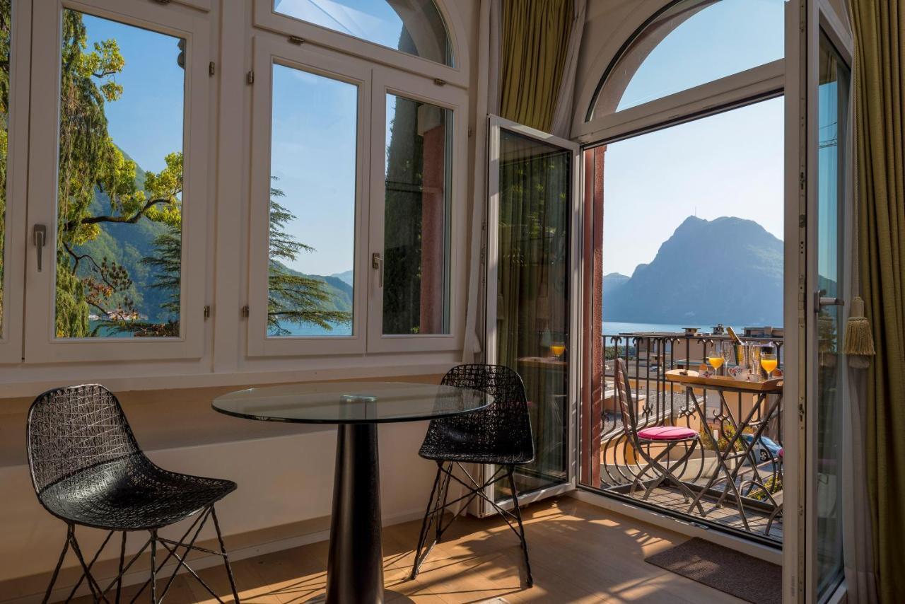 Romantic Bijou Villa Lugano Exterior photo